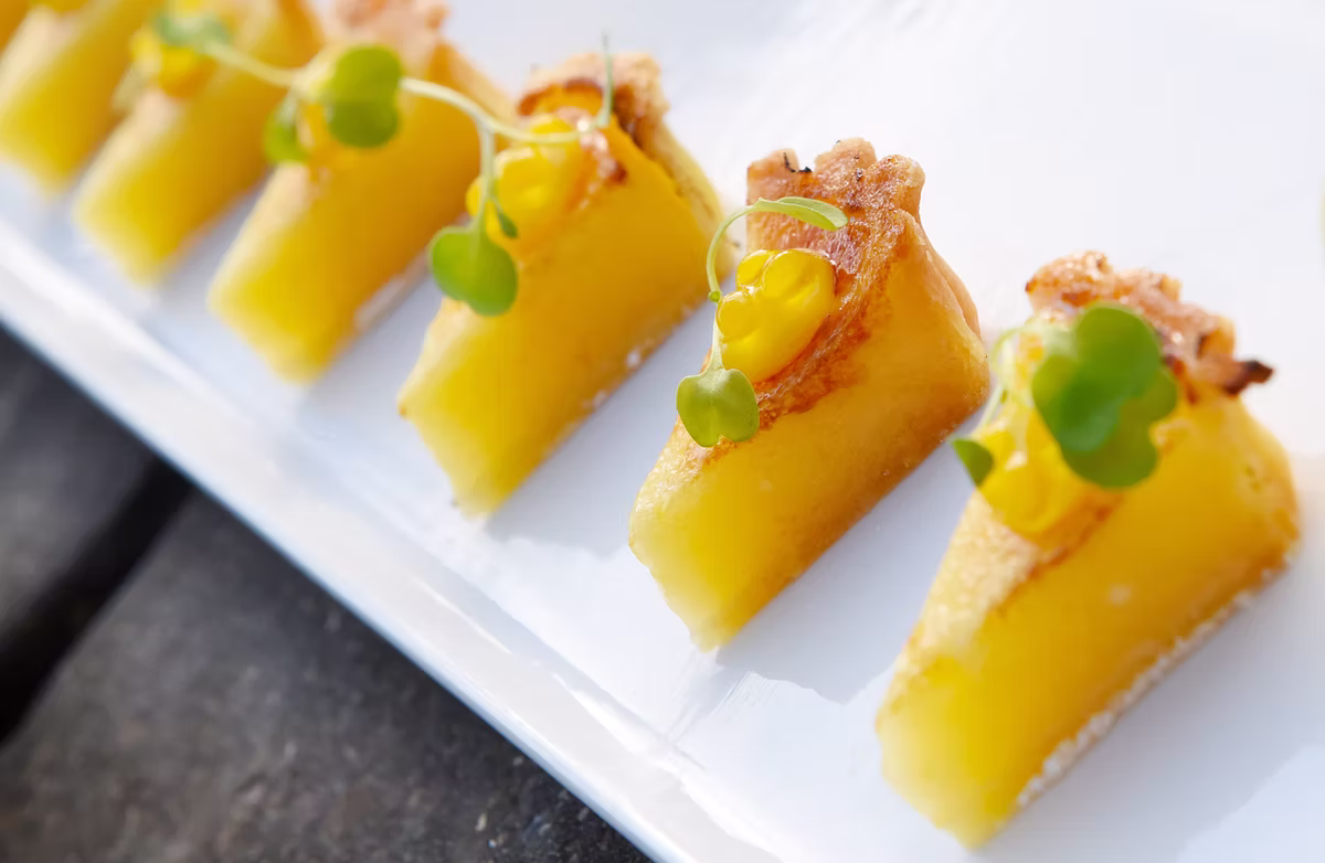 Lemon Tart Canapé