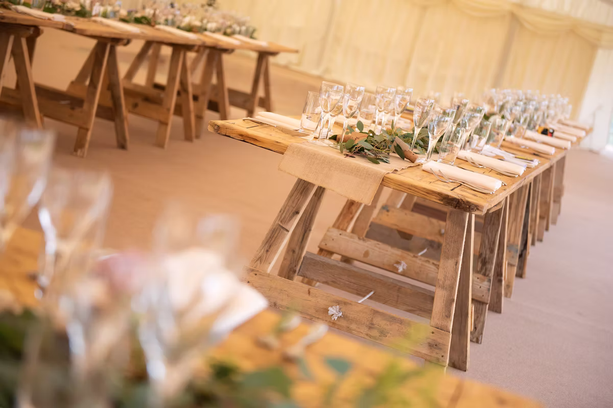 Rustic Wedding Reception