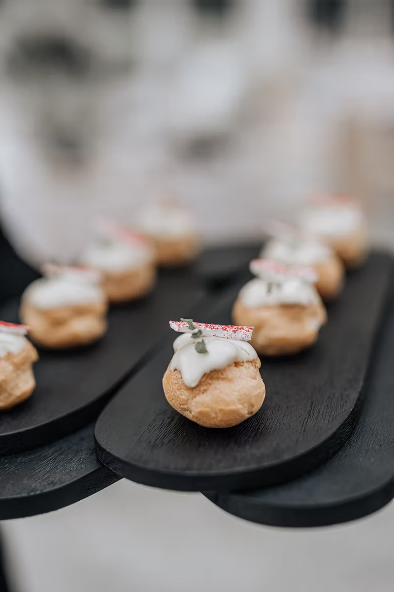 Lemon Curd Profiteroles