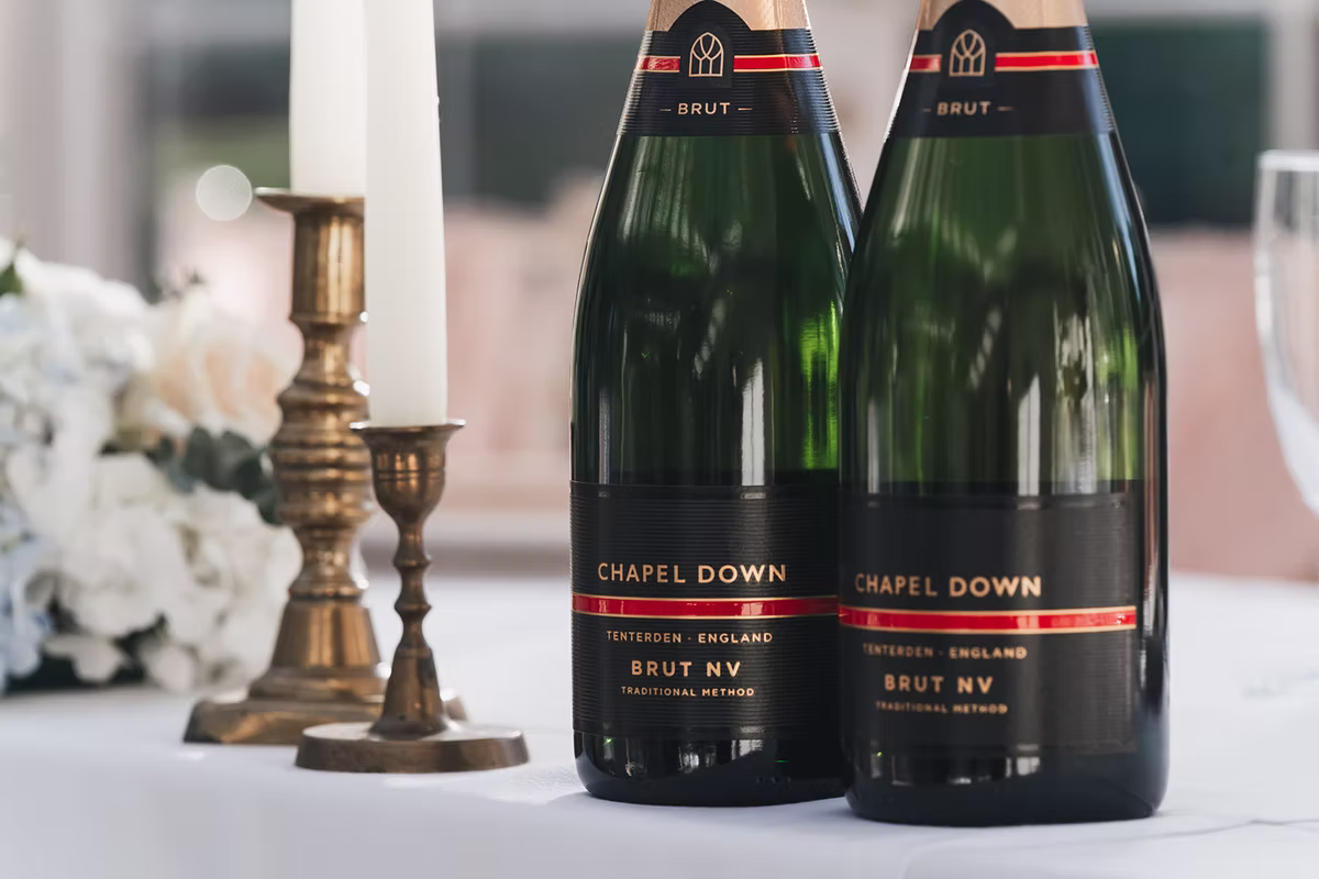 Chapel Down Bubbles at Hayne House