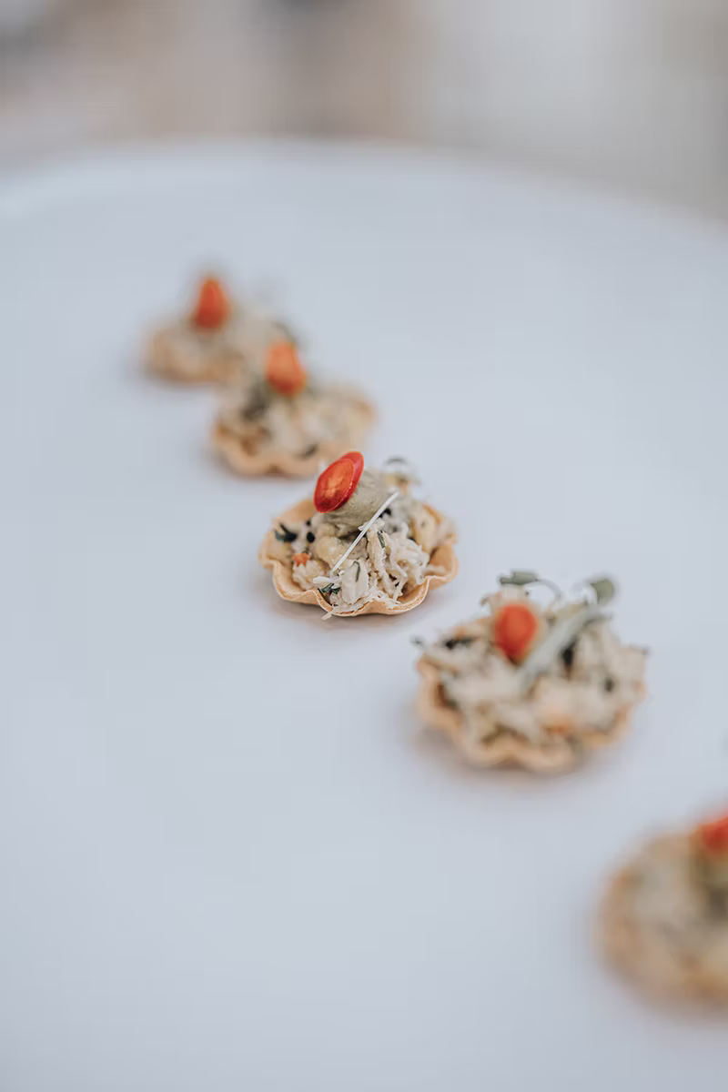 Mini Crab Tacos