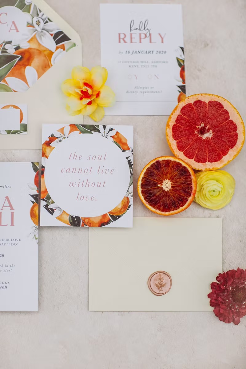 Wedding Stationary by Heather Corthine Design — Wedding Stationary by Heather Corthine Design