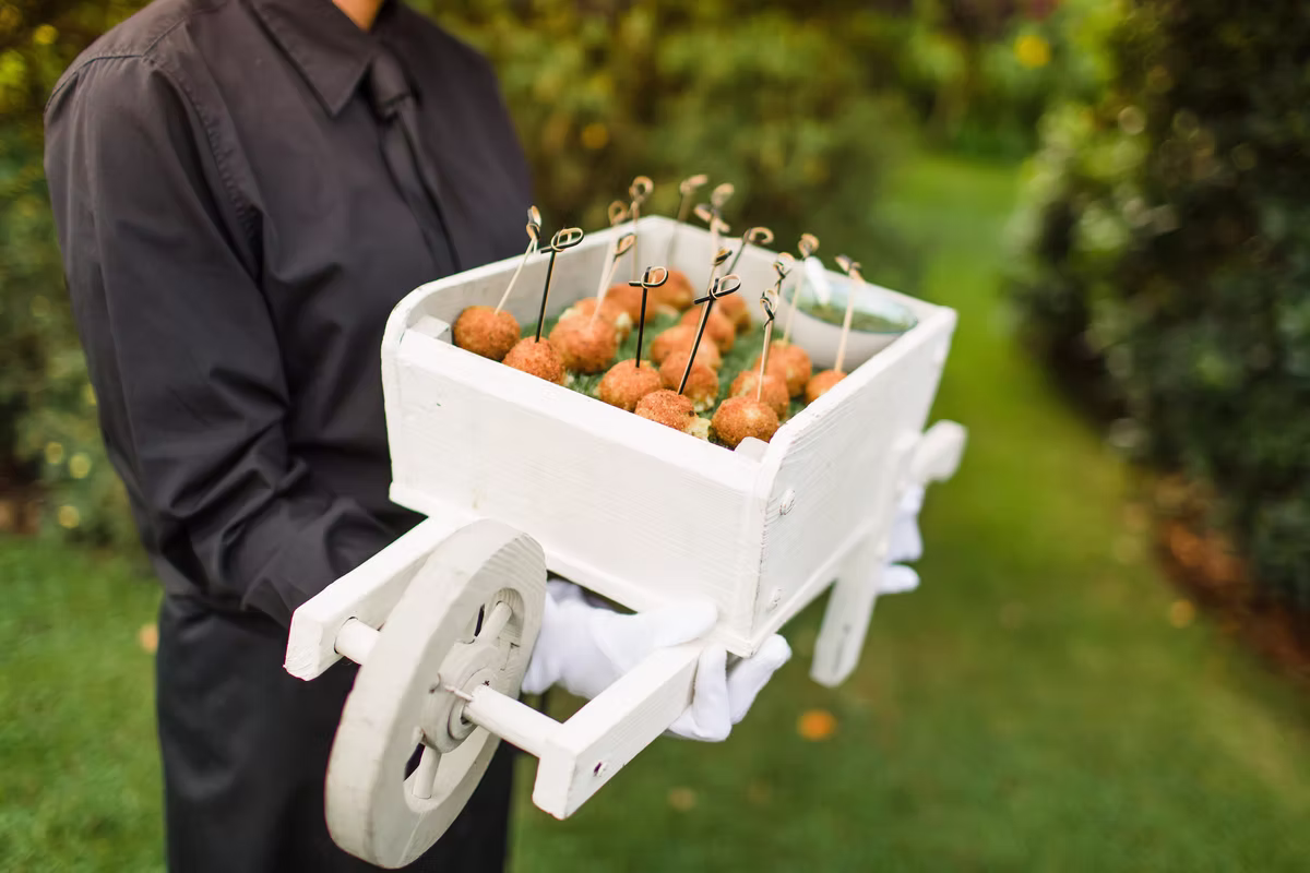 Wheelbarrow Canapés