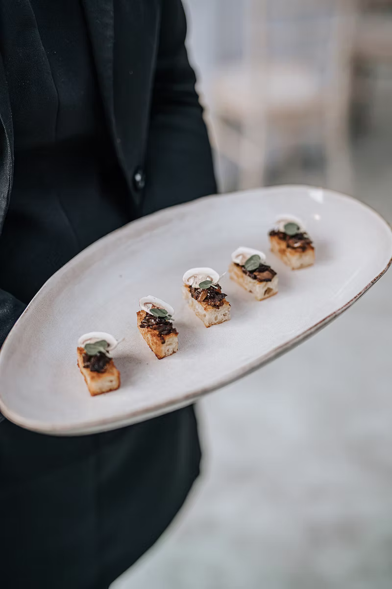 Mushroom Ragu Canapés