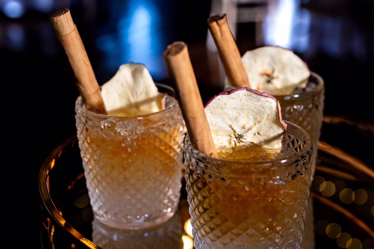 Cinnamon Apple Old Fashioned captured by Matt Trott Photography