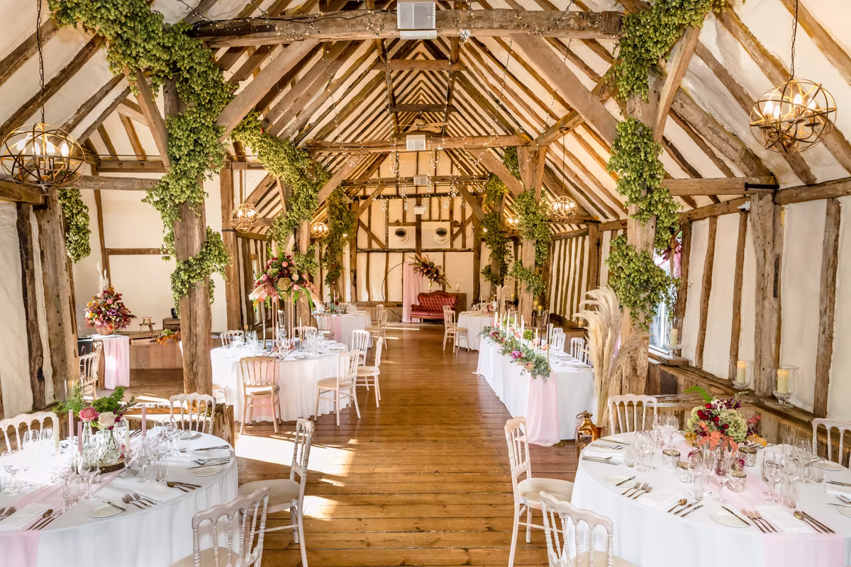 Dining at Winters Barns