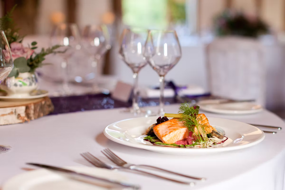Salmon Main Course captured by Lorna Elizabeth