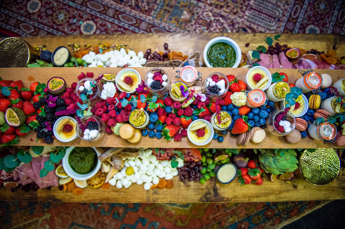 Grazing Table captured by Steve Barber