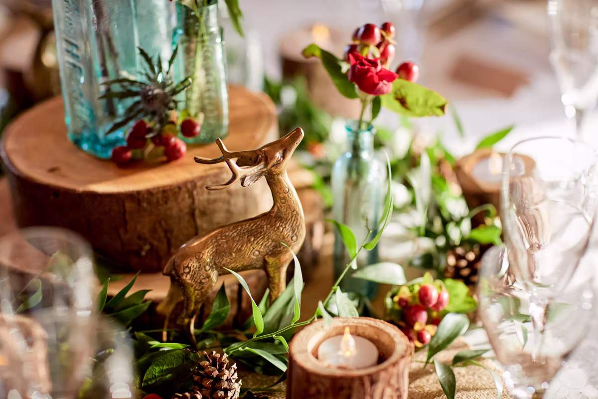 Festive Centre Piece captured by Alexa Kelly