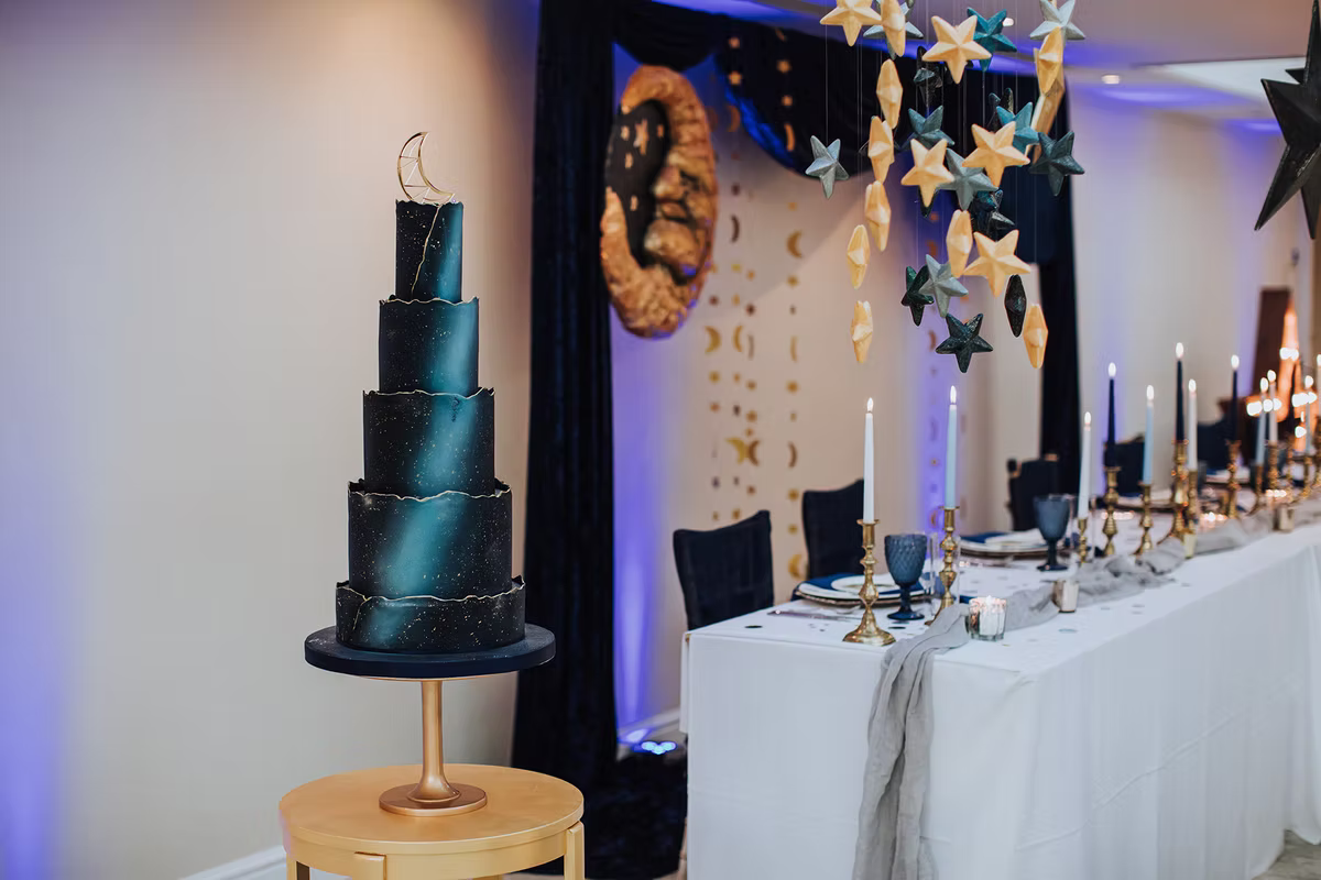 Wedding Cake created by All Shapes Cake