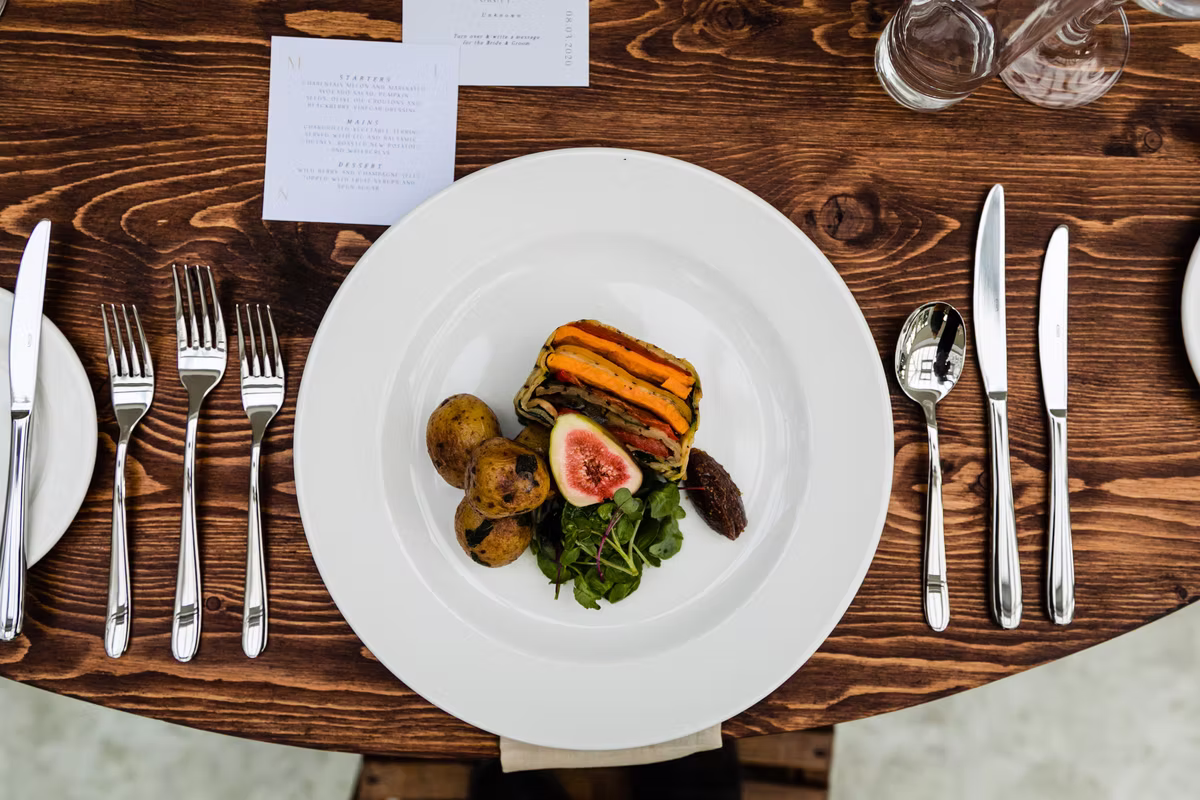 Main Course at Hayne House