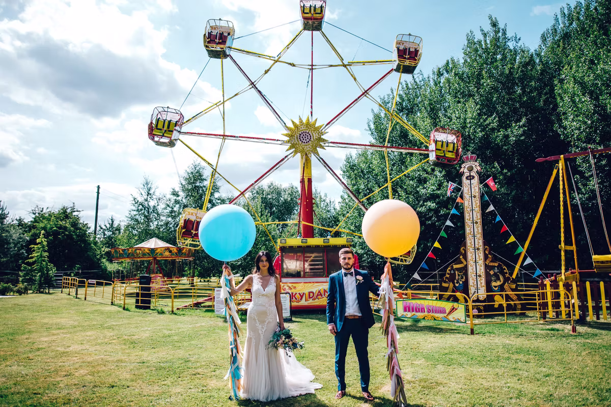 Fairground at Marleybrook House