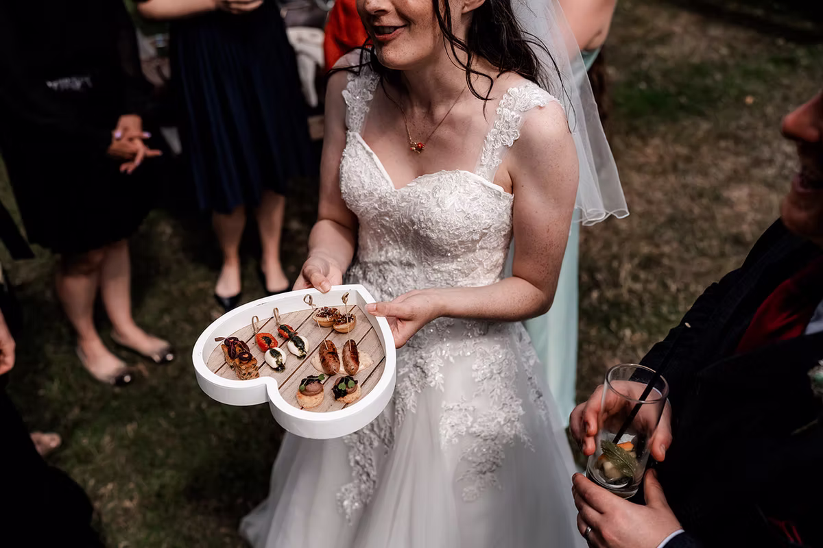 Couple canapés