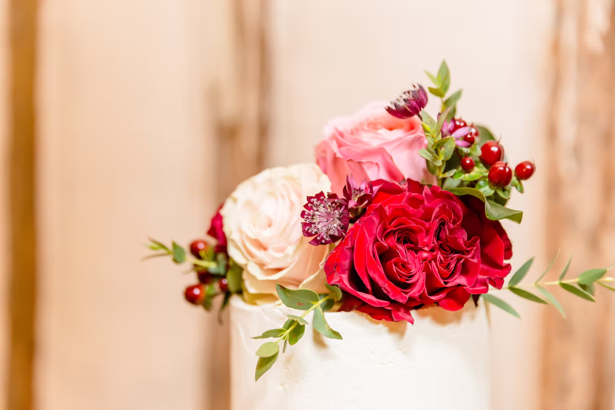 Floral Wedding Cake