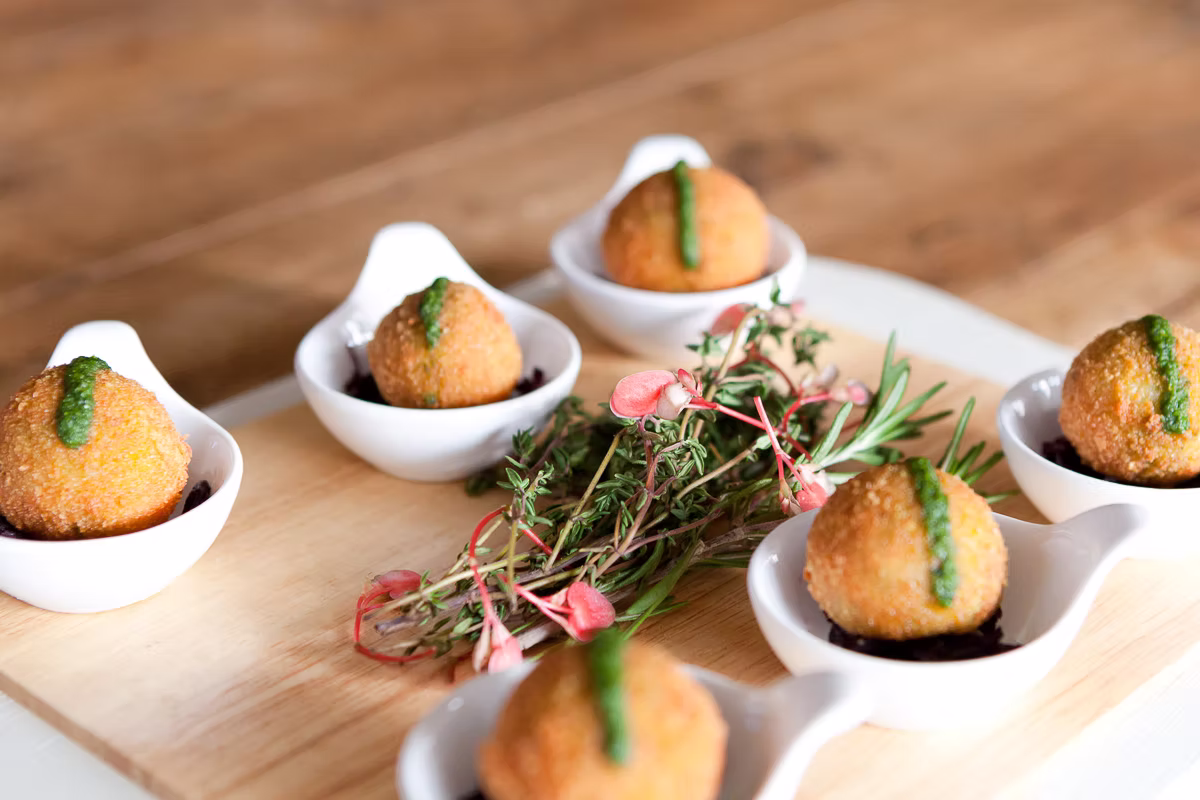 Parmesan Risotto Balls