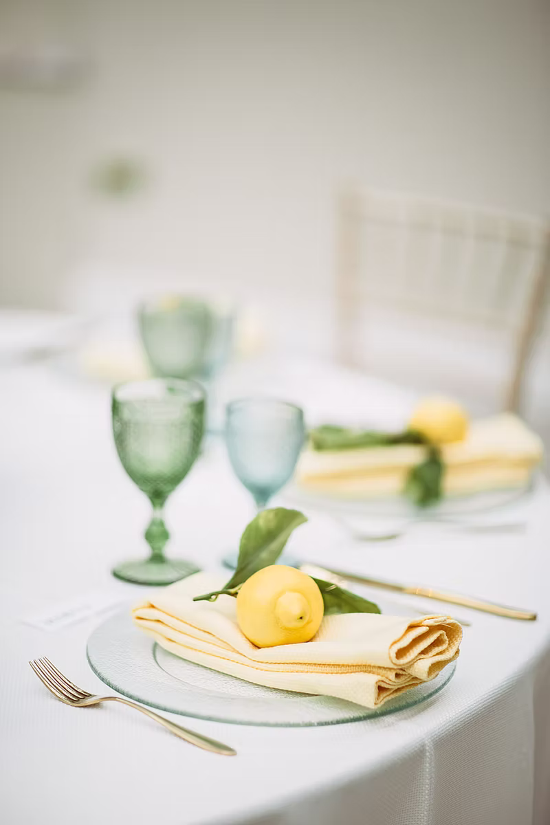 Striking Place setting
