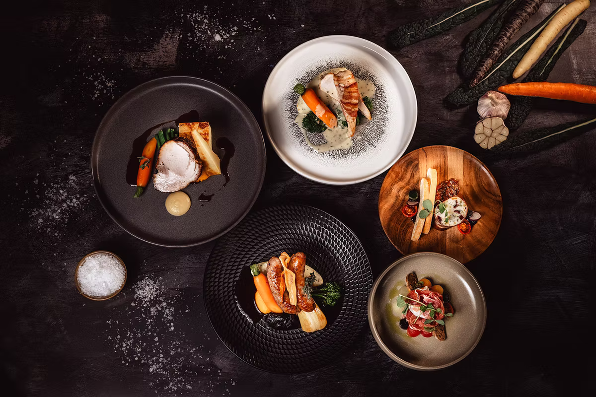 Dishes from our Winters Barns Menu