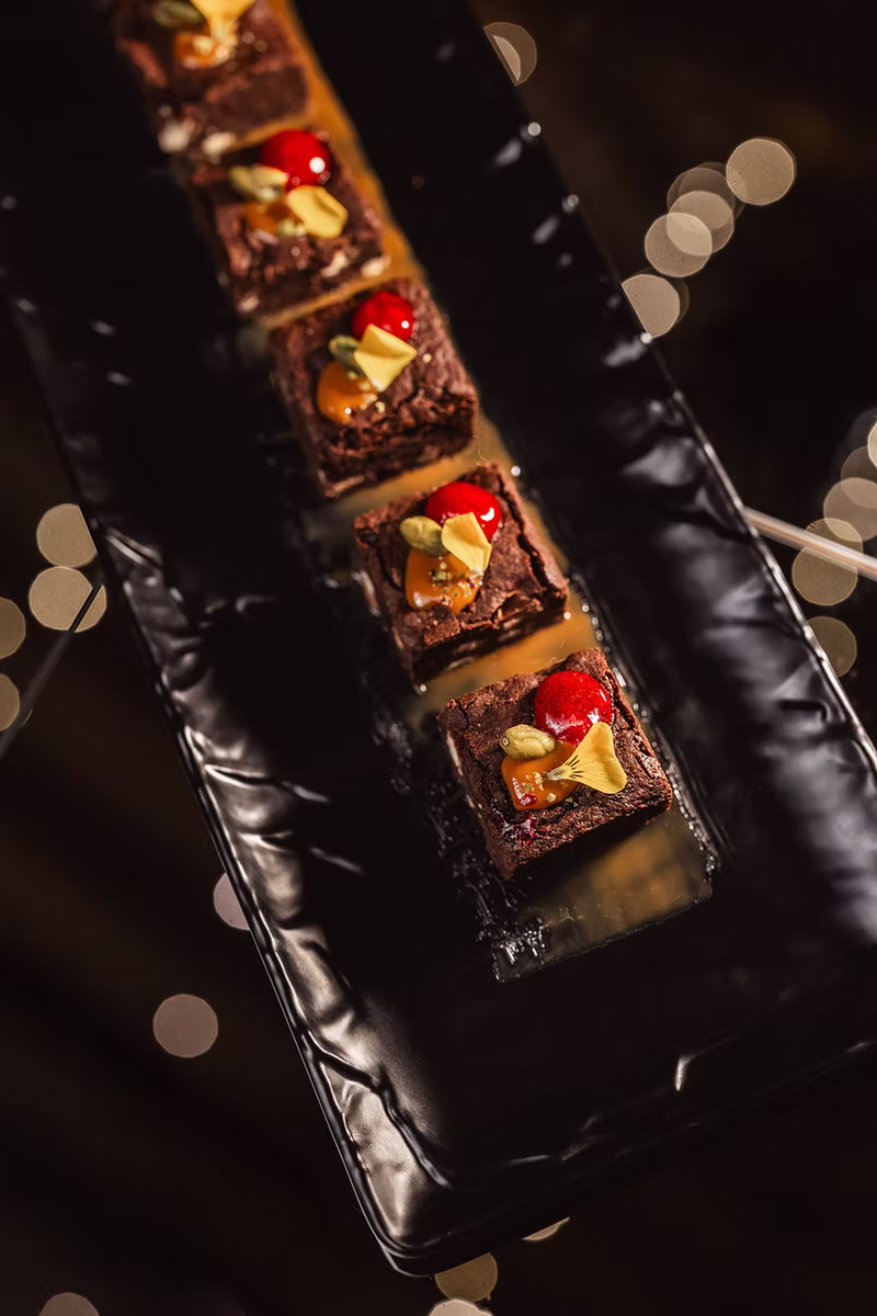 Brownies with Salted Caramel