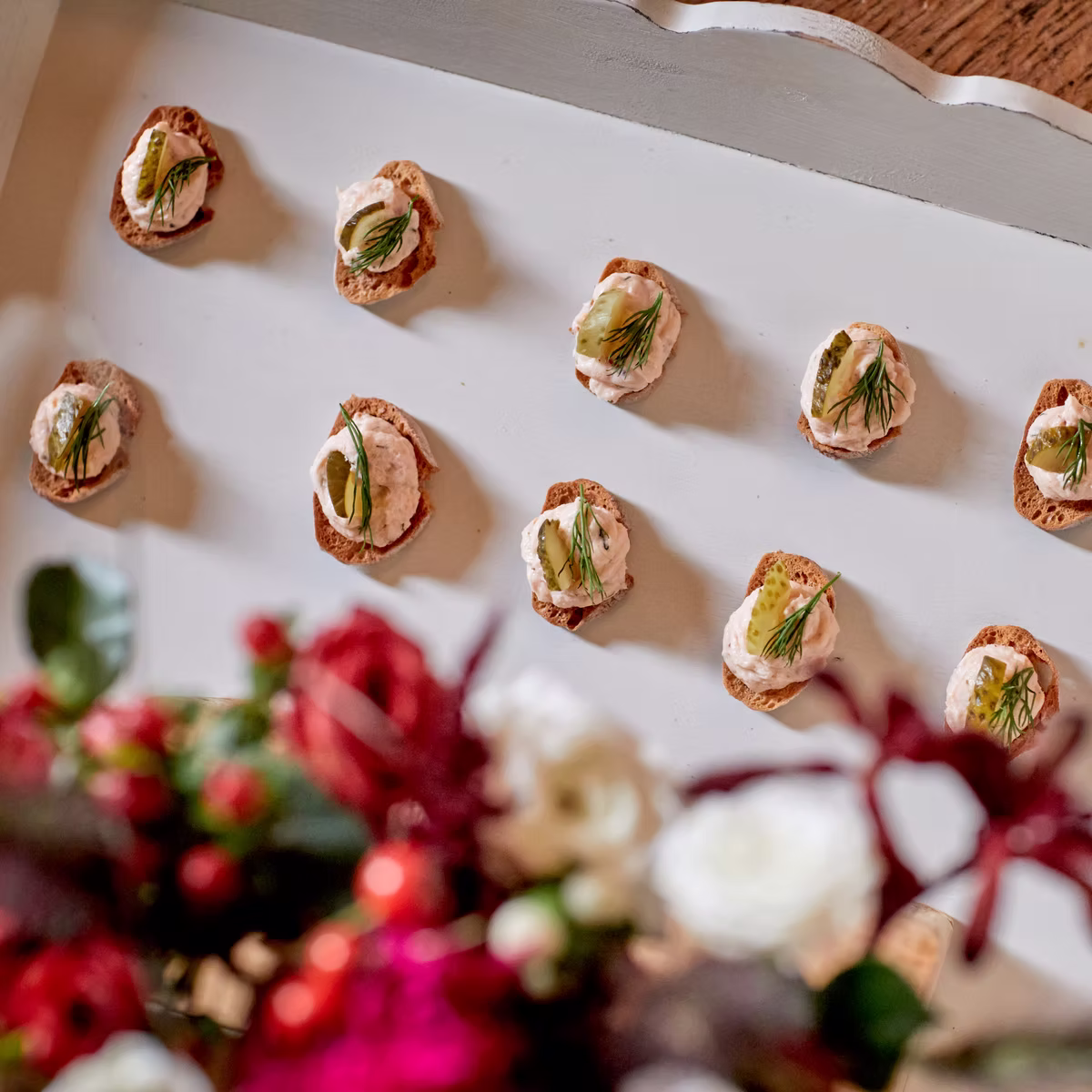 Salmon Canapés