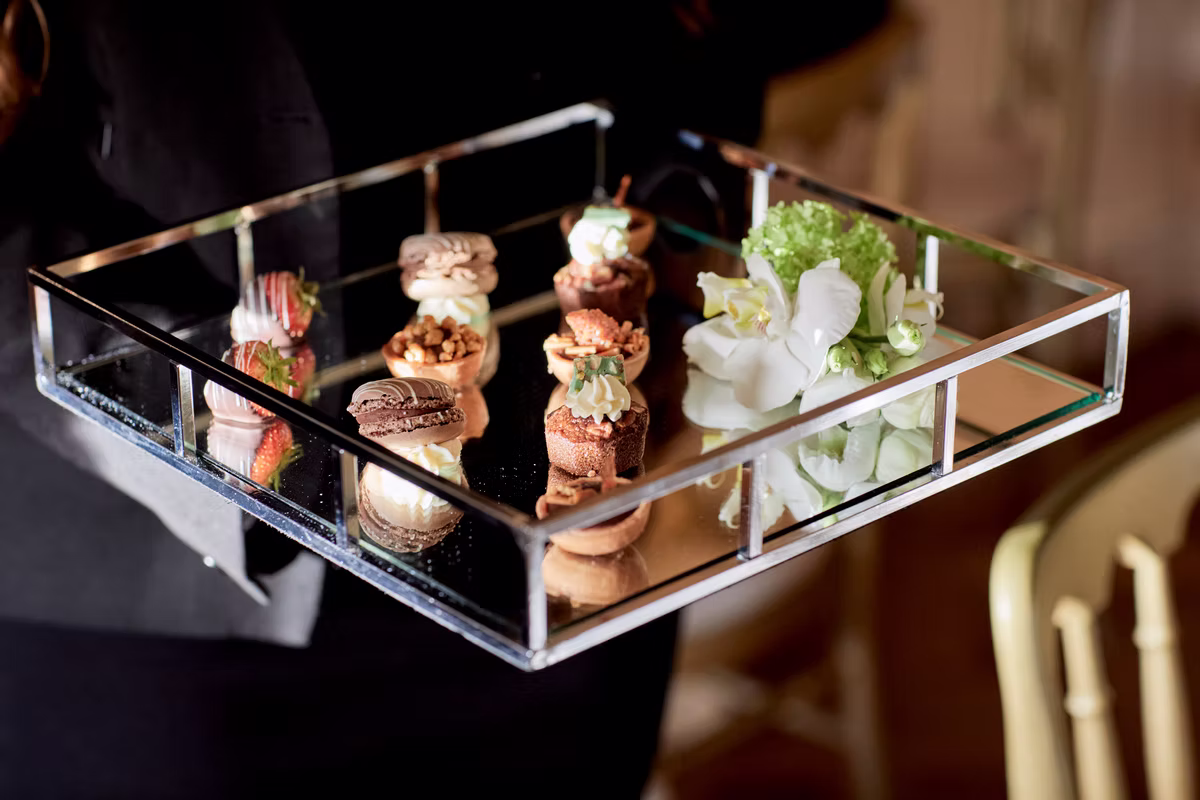 Canapés captured by Lizz Gregg