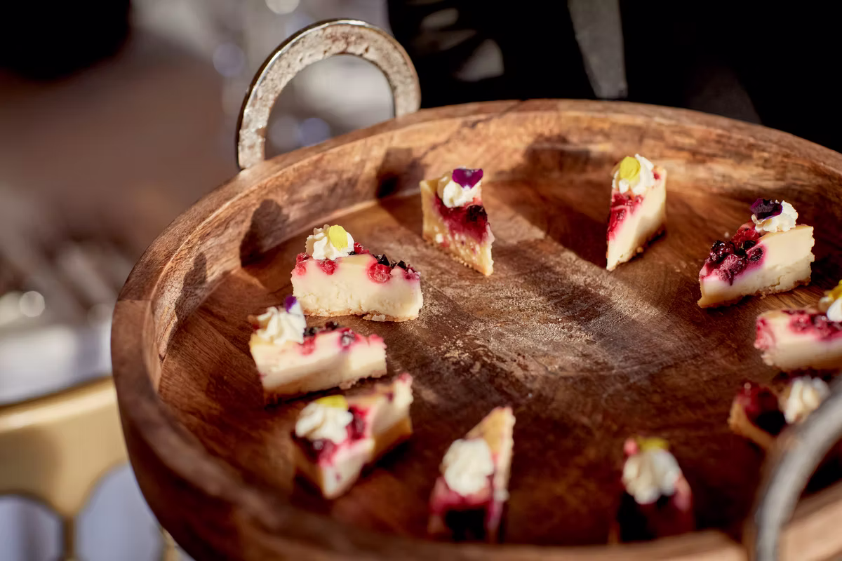 Mini Cheesecake Slices
