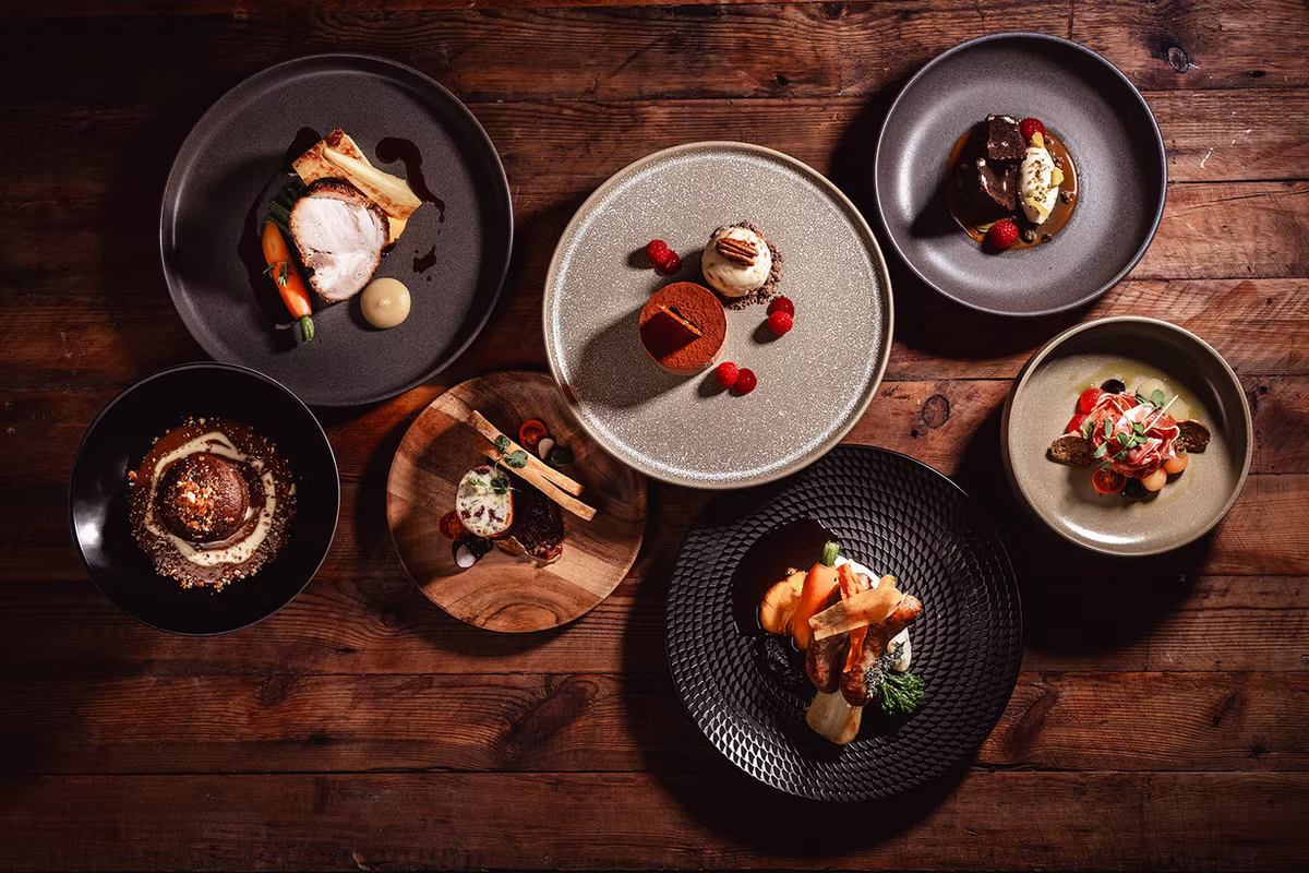 Three Course Spread captured by Daniel Luke Photography