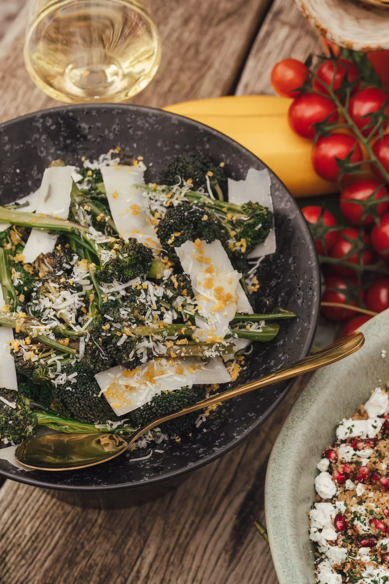Broccoli Salad with Parmesan